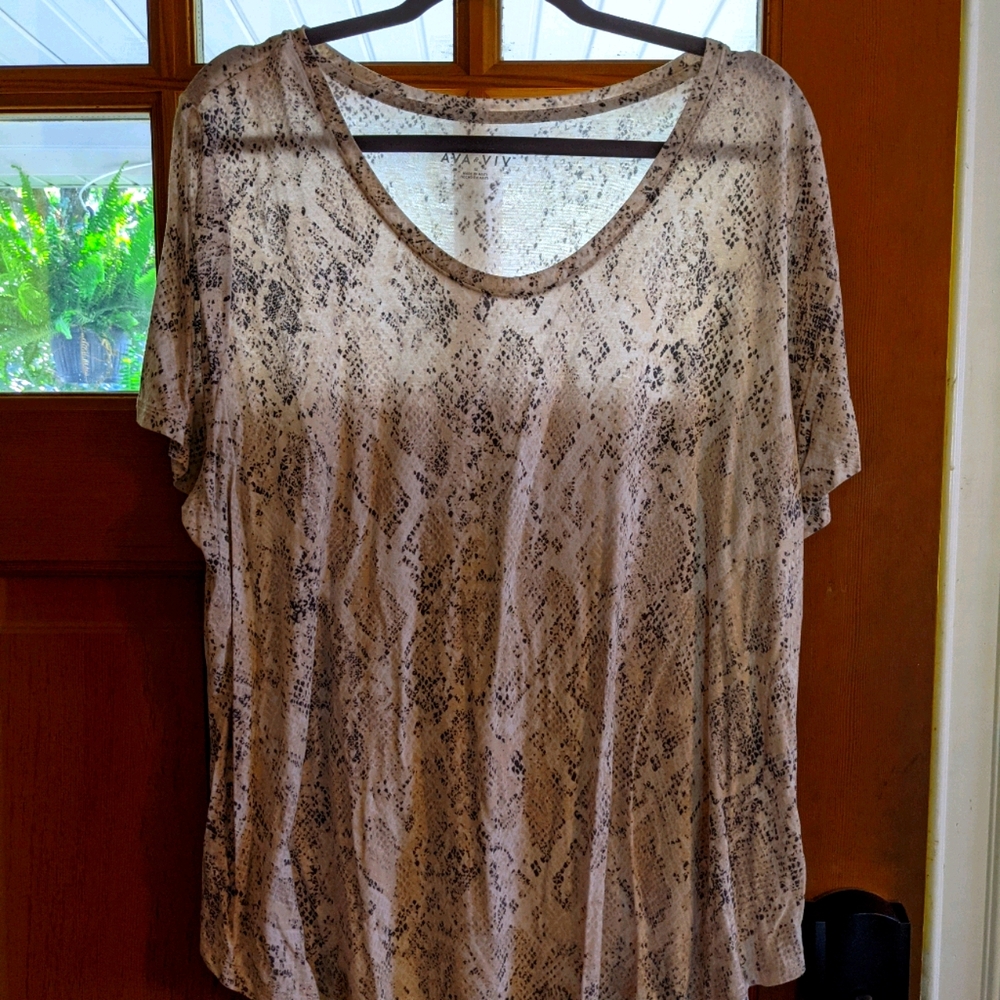 Relaxed Crew Neck T-Shirt